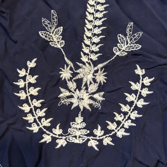 Blue embroidered Wet Seal Dress - Picture 3 of 6